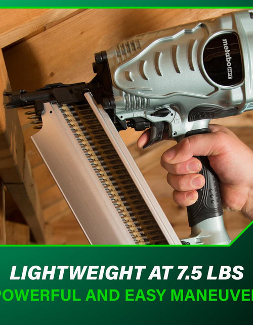 Load image into Gallery viewer, Framing Nailer, the Pro Preferred Brand of Pneumatic Nailers*, 21° Magazine, Accepts 2" to 3-1/2" Framing Nails, (NR90AES1)
