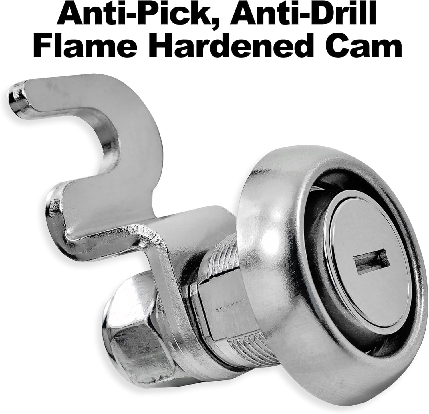 7506 Mail Manager Curbside Locking Security Mailbox, Black,Large