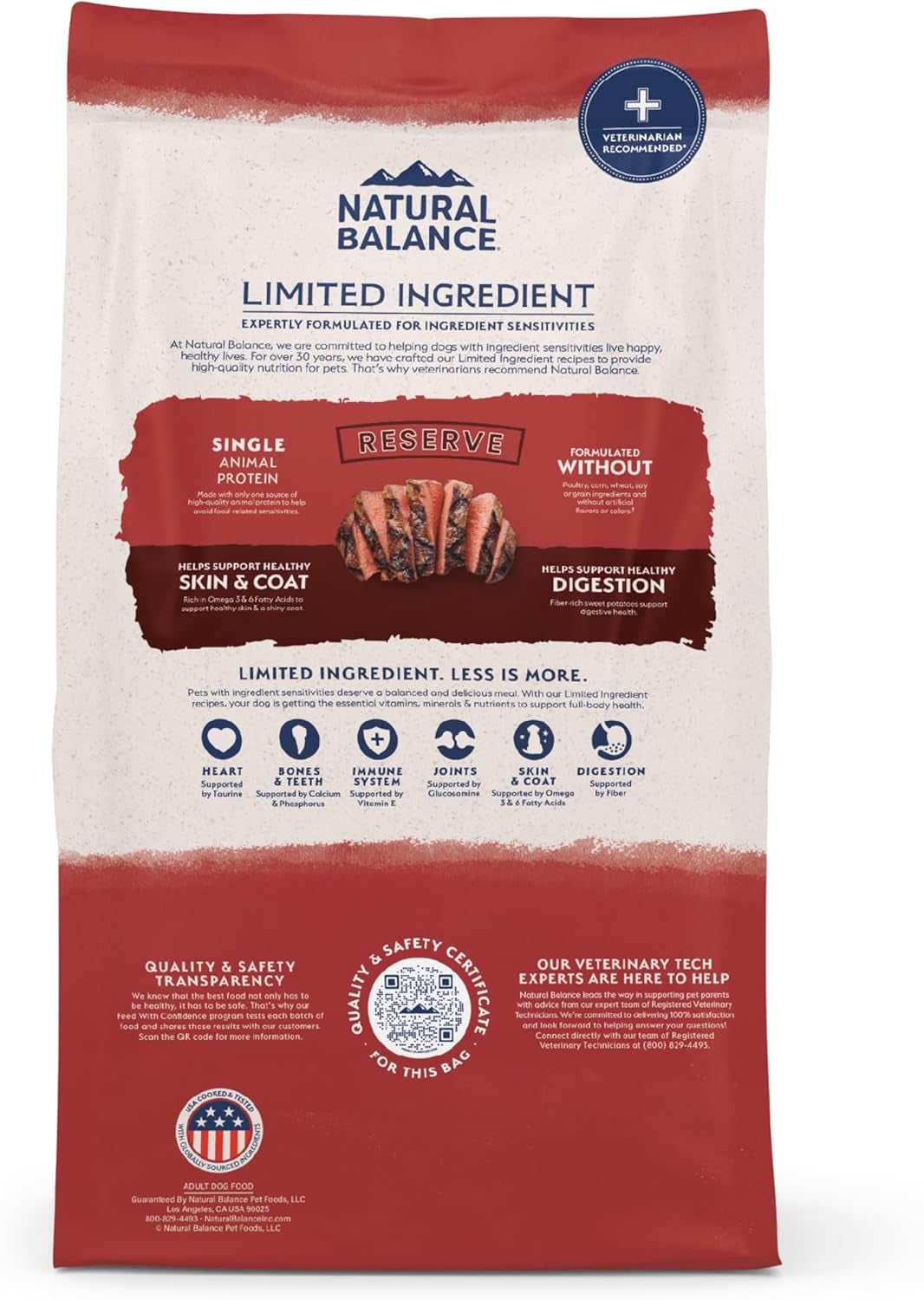 Limited Ingredient Diet | Adult Grain-Free Dry Dog Food | Protein Options Include Salmon, Duck, Bison, Beef, Lamb, Venison, or Chicken