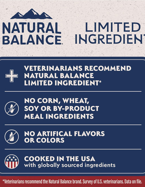 Load image into Gallery viewer, Limited Ingredient Diet | Adult Grain-Free Dry Dog Food | Protein Options Include Salmon, Duck, Bison, Beef, Lamb, Venison, or Chicken
