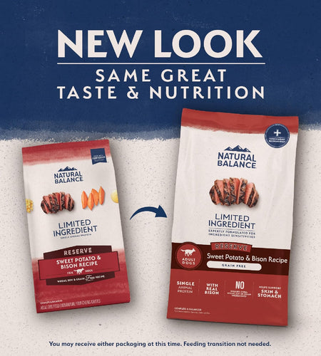 Limited Ingredient Diet | Adult Grain-Free Dry Dog Food | Protein Options Include Salmon, Duck, Bison, Beef, Lamb, Venison, or Chicken