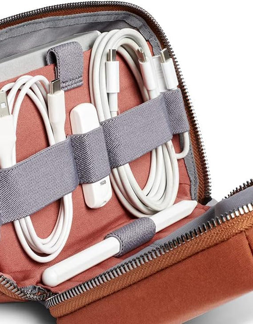 Load image into Gallery viewer, Tech Kit (Tech Accessories Organizer Pouch, Zipper Closure Design, Stores Power Bank, Phone Charger, Cables &amp; More, Internal)
