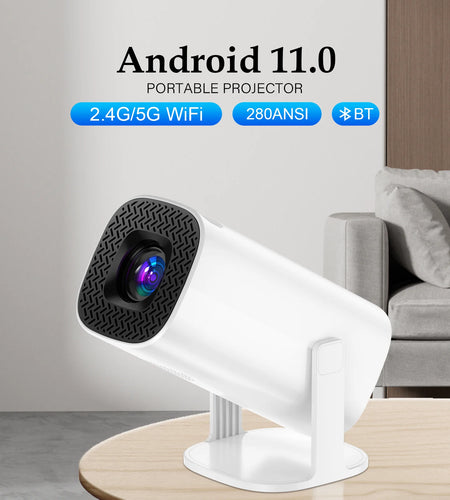 P30 Smart Mini Projector Android 11 Wifi6 Support 4K 1080P BT5.0 Projector 1280*720P Home Cinema Portable Projector