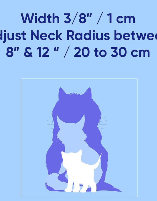 Load image into Gallery viewer, Glow in the Dark Cat Collar with Safety Buckle and Removable Bell Cat Collar Kitten Collar Cat Collar
