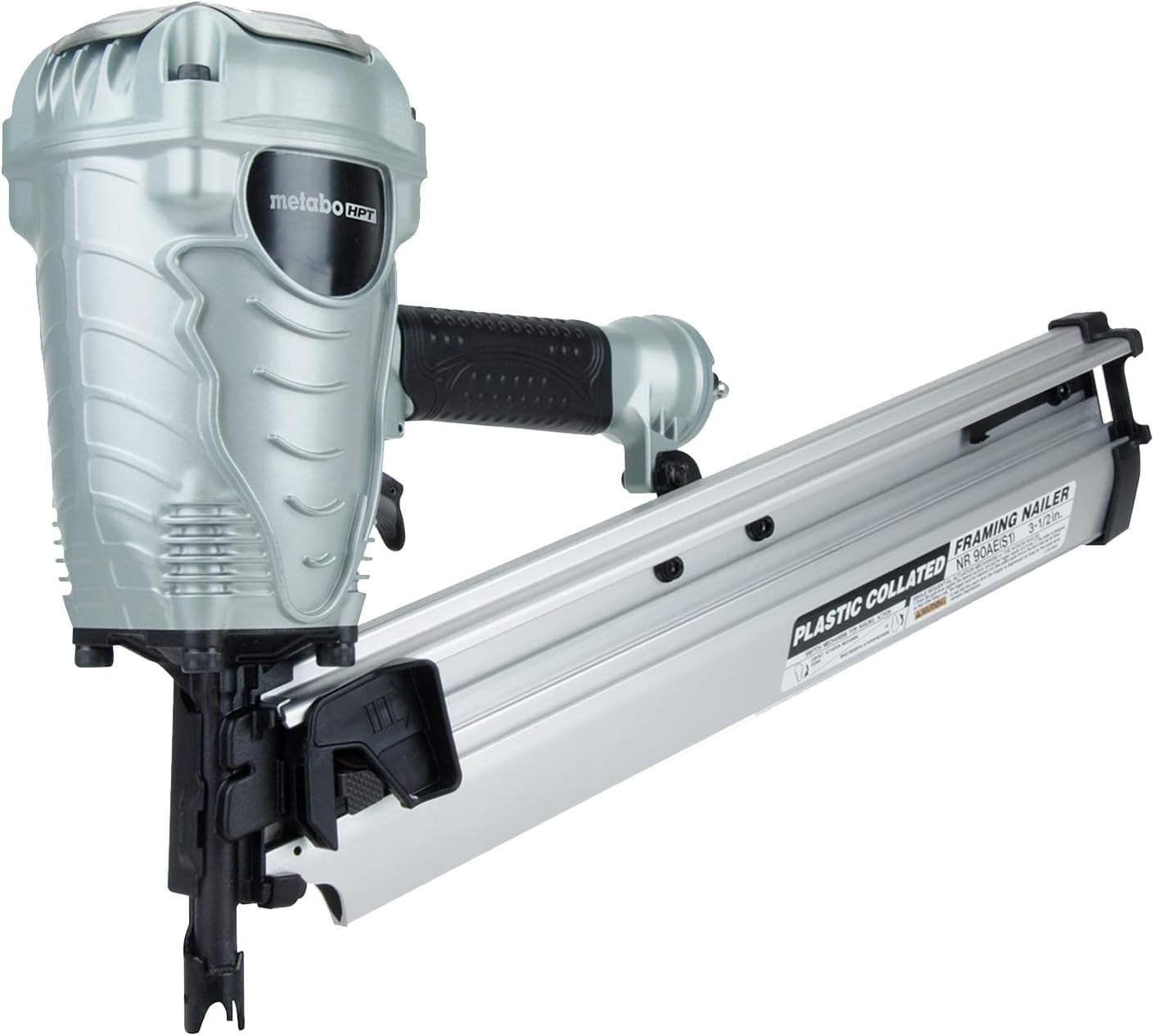 Framing Nailer, the Pro Preferred Brand of Pneumatic Nailers*, 21° Magazine, Accepts 2" to 3-1/2" Framing Nails, (NR90AES1)